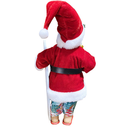 Surfing Santa Holiday Figurine - product image 2