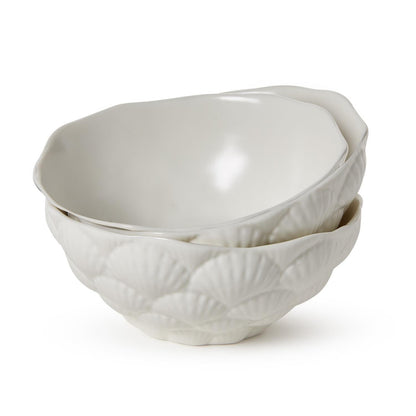 Fan Shell Tidbit Bowls, Set of 3 - product image 1