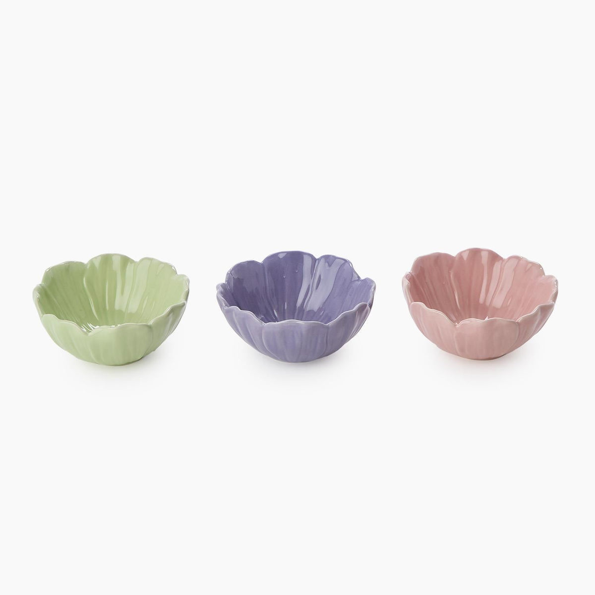 Flower Tidbit Bowls, Set of 3 - product image 4