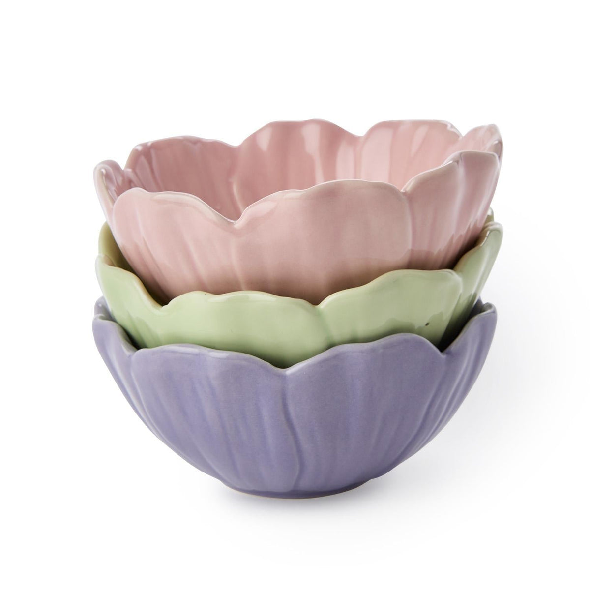 Flower Tidbit Bowls, Set of 3 - product image 5