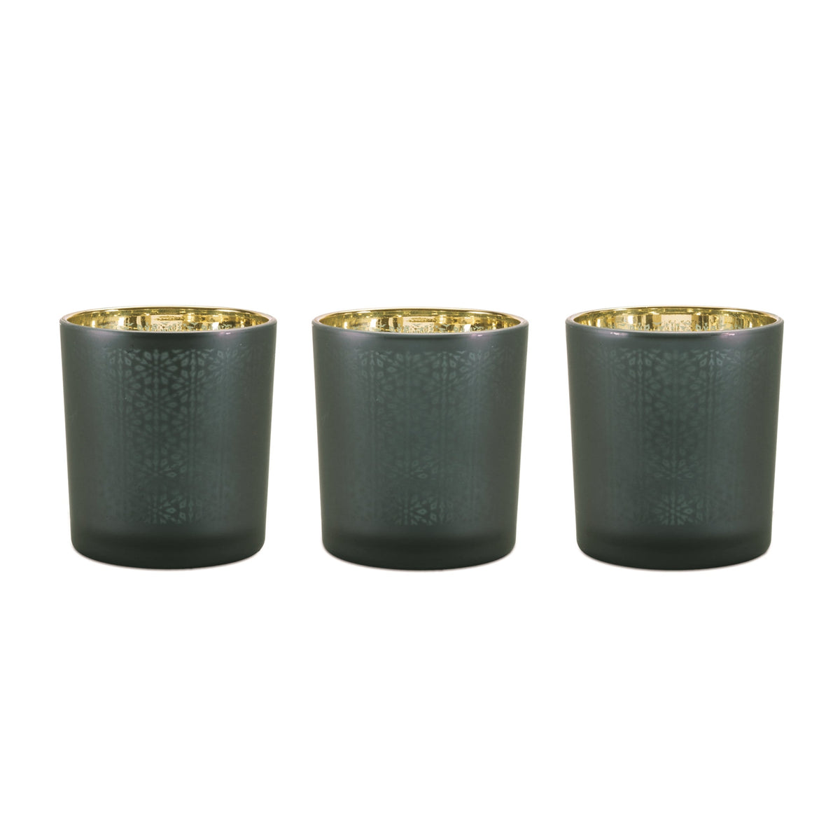 Geometric Patterned Votive Holder, Set of 3 - product image 1