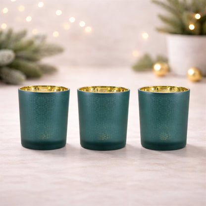 Geometric Patterned Votive Holder, Set of 3 - product image 2