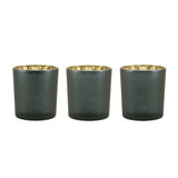 Geometric Patterned Votive Holder, Set of 3