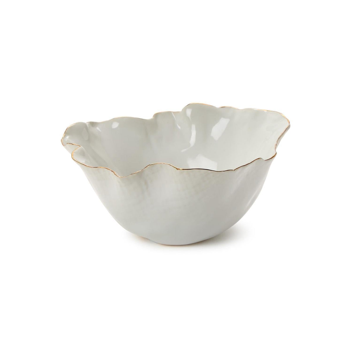 White Free Form Bowl - product image 2