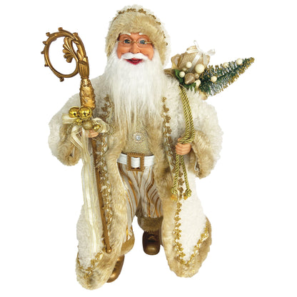 Victorian Santa Holiday Figurine - product image 1