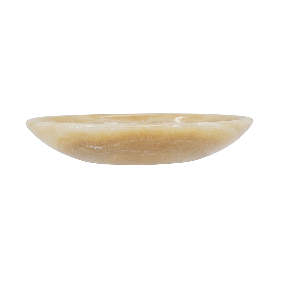 Natural Onyx Decorative Shallow Bowl - product image 4