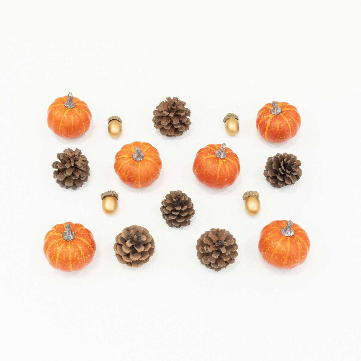 Artificial Autumn Pumpkin Bowl Fillers, 2 Sets - product image 2