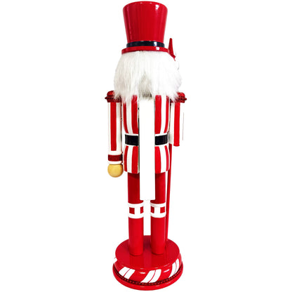 Peppermint Swirl Nutcracker Figurine - product image 2