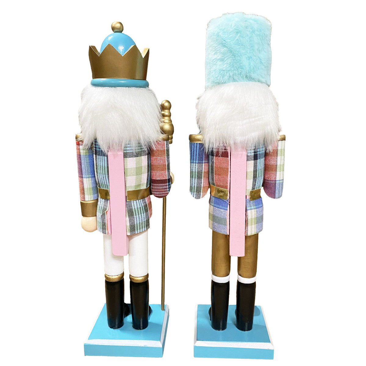 Pastel Nutcracker Figurines, Set of 2 - product image 2